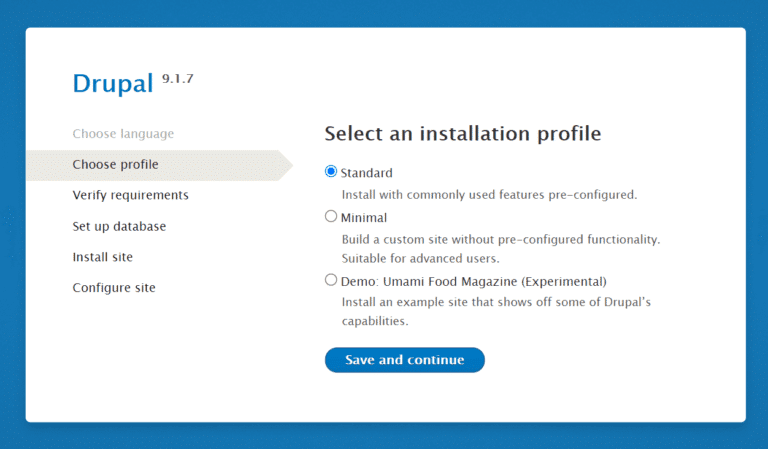 How to install Drupal 9.x in Windows Xampp Server