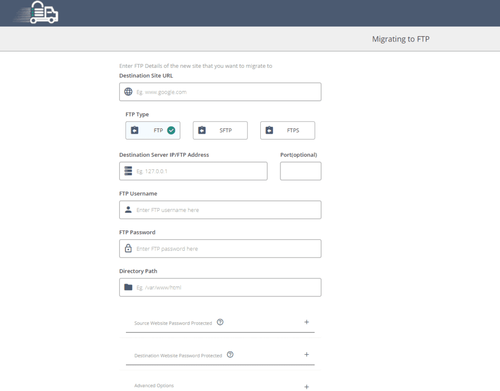 Migrate Guru FTP
