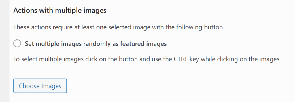 Quick Featured Images Bulk Edit Multiple