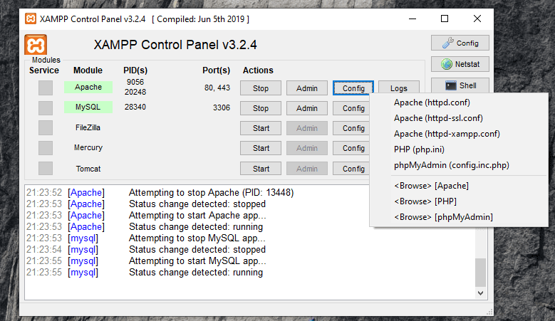 Xampp Config