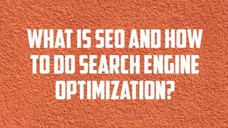 How to do search engine optimization