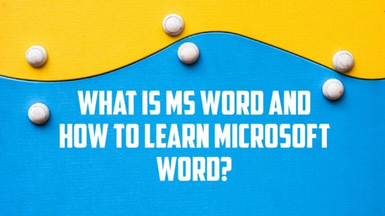 what is ms word